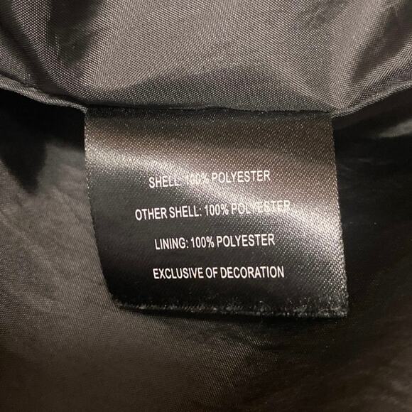 Tahari Giselle Women's Black Hooded Hoodie Zip Button Trench Raincoat Jacket S - Picture 5 of 5